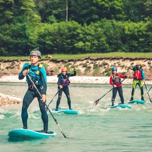White Water SUP - Slovenien